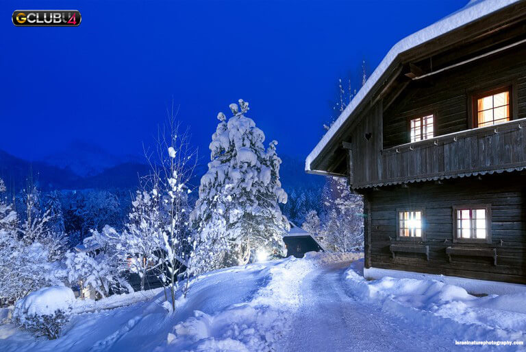 จุดชมหิมะอันงดงามในออสเตรีย
