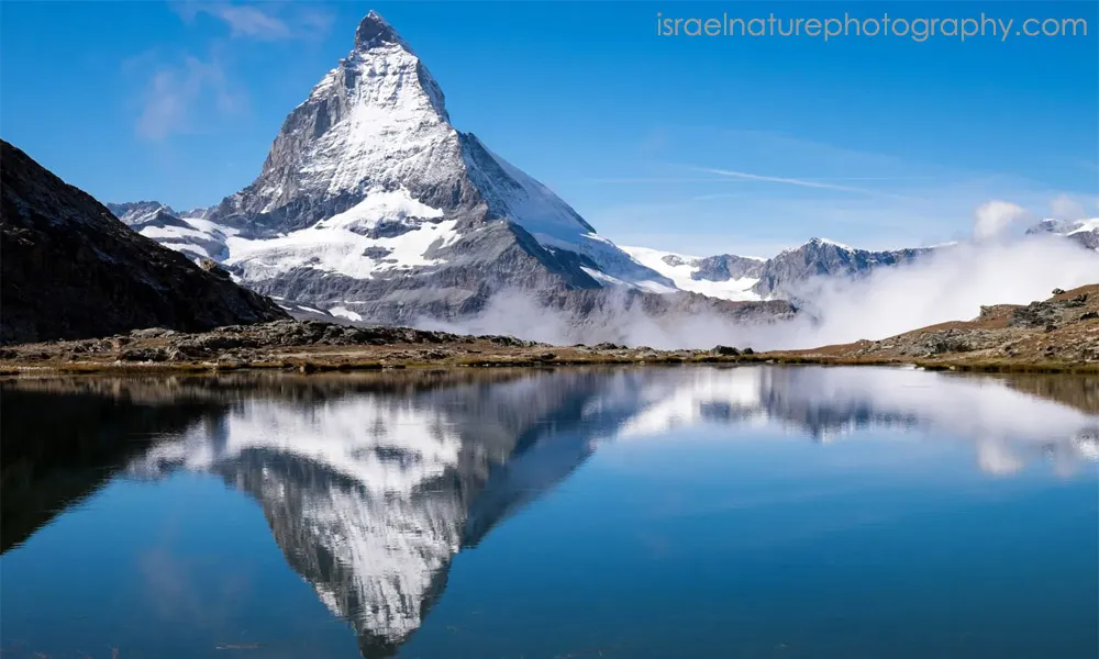 Matterhorn ตั้งอยู่บนเทือกเขาแอลป์